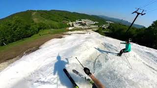 East Coast Skiing In June Killington closing day 2023 [upl. by Orten]