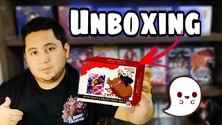 ABRIENDO GIFT BOX COLLECTION ONE PIECE TCG ESPECIAL HALLOWEEN [upl. by Nalor]