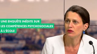 Une enquête inédite sur les compétences psychosociales à lécole [upl. by Aleihs939]