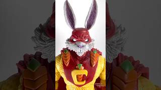 Wabbit Season  DC Multiverse Captain Carrot Both Versions McFarlane Toys Shart Short Figure Review [upl. by Moretta613]