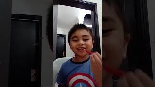 Mukbang little boy [upl. by Melquist664]