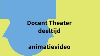 Docent Theater deeltijd animatievideo [upl. by Anedal]