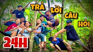 Anh Ba Phải  Thử Thách 24H Cắm Trại Đấu Giá ⛺  Trả Lời Câu Hỏi Lấy Đồ Ăn [upl. by Neeruan173]