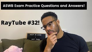 ASWB LMSW LSW LCSW Exam Prep  Practice Questions FIRSTNEXTBESTMOST with RayTube 32 [upl. by Aidyn]