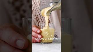 Healthy NoBake Banana Pudding  Vegan amp NonDairy Recipe [upl. by Nowyt512]