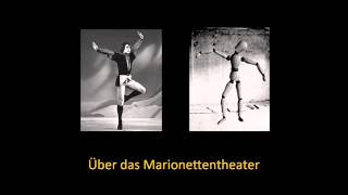 Heinrich von Kleist  Über das Marionettentheater Audio [upl. by Liatnahs]