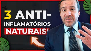 3 poderosos ANTIINFLAMATÓRIOS NATURAIS para quem tem ARTROSE [upl. by Aicertal]