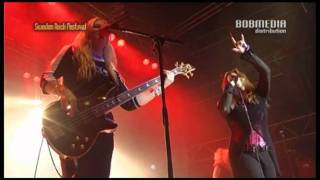 Vixen  Edge Of A Brocken Heart Live Sweden Rock [upl. by Tigdirb965]