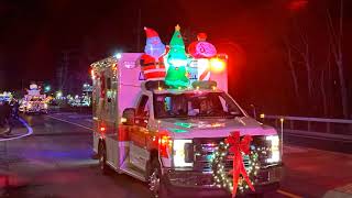 Review of 2022 LaGrange Festival of Lights Parade [upl. by Loydie]