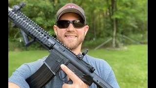 FULL AUTO BB GUN  This quotToyquot Will Make You Smile  Crosman DPMS SBR [upl. by Airdnaz]