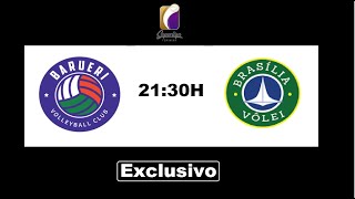 Barueri x Brasília  Superliga Vôlei Feminino 202425  1º Fase  Exclusivo no Youtube [upl. by Asennav]