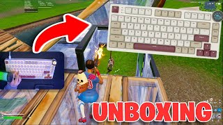 Unboxing Royal Kludge N80  ASMR  Fortnite Gameplay [upl. by Oberheim]