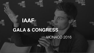 IAAF Awards  MONACO 2016  Thomas Röhler [upl. by Sheeb411]