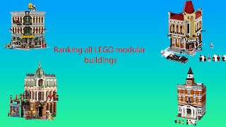 Ranking all LEGO modular buildings [upl. by Fulvi826]