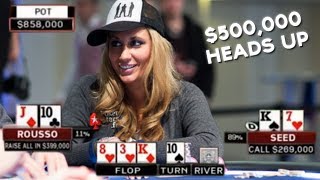 WSOP Winner Destroys Vanessa Rousso for 500000 [upl. by Sato427]