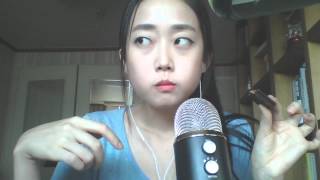 Korean ASMR 수입과자 먹기 냠냠 eating new snacks [upl. by Legnalos606]