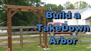 Build a Knockdown Arbor [upl. by Orian]