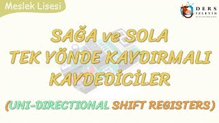 SAĞA VE SOLA TEK YÖNDE KAYDIRMALI KAYDEDİCİLER [upl. by Einnal]