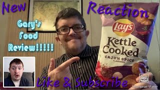 Reaction Review Lays Kettle Cooked Cajun Potato Chips [upl. by Moazami]