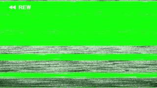 VHS Rewind Effect  4K Green screen FREE high quality effects [upl. by Sregor]