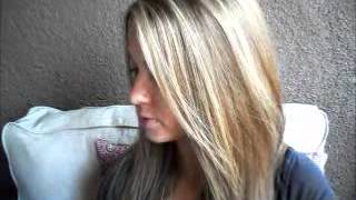 DIY How to Go From Dark Brown to Blonde Hair Color [upl. by Eiffe]