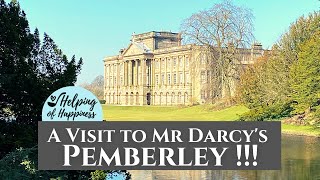 Mr Darcys Pemberley  Pride and Prejudice in REAL LIFE A Visit to Lyme Park  Disley England [upl. by Nylecaj]