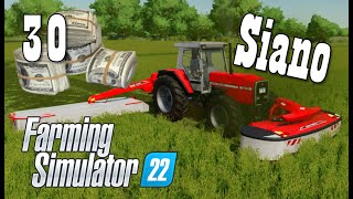 Farming Simulator 22  30G Siano [upl. by Nirrad]