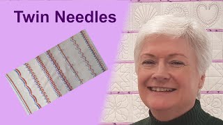 How to use Twin Needles [upl. by Nylevol]