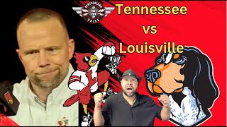 Tennessee Vs Louisville Basketball Reaction [upl. by Akinak]