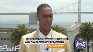 Rajon Rondo details Kings woes sends thoughts to Orlando  RONDO leave Kings  HD [upl. by Eillek129]