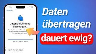 Daten auf neues iPhone 16 übertragen dauert ewig iPhone Schnellstart funktioniert nicht  Was tun [upl. by Jerrol]