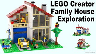 LEGO Creator Family House 31012 Exploration [upl. by Aenyl118]