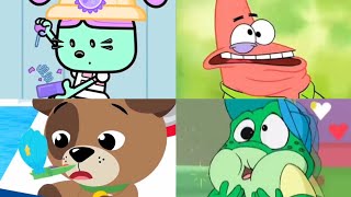 1 Second from Every Universal Leapfrog PBS kids Studios Baby Einstein amp Nick Cartoon [upl. by Eissirc]