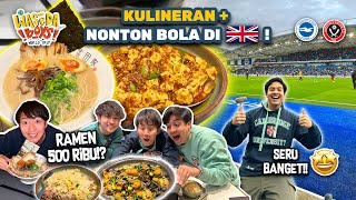 RAMEN 500 RIBU DI LONDON MAKAN DI CHINA TOWN  NONTON BOLA DI LONDON  WORLD TRIP 65 [upl. by Arramahs]