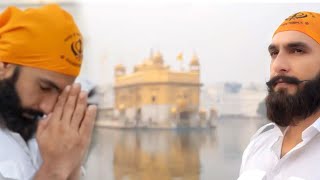 Ranveer Singh director Aditya Dhar offer prayers at Amritsars Golden Temple [upl. by Reuven756]