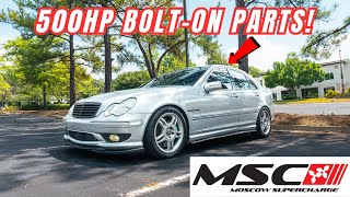 C32 AMG 500 HP Build W203 [upl. by Anirbys816]