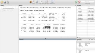 Econometric AnalysisStata PS 3 [upl. by Ylle]