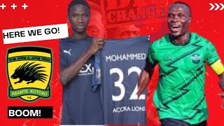 DOUBLE SIGNING LAST MINUTE SHAWKAN MOHAMMED AND JOHN ANTWI TO KOTOKO LATESTWATCH DETAILS NOW [upl. by Aivull]