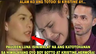 Pauleen Luna ISINIWALAT na ang KATOTOHANAN sa Hiwalayang Oyo Boy Sotto at Kristine Hermosa [upl. by Weidner]