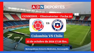 Colombia vs Chile  Eliminatorias Mundial 2026 [upl. by Yvi]