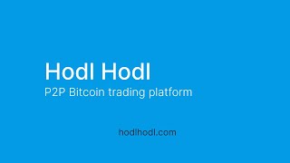 How to cancel contracts and refund bitcoins with Hodl Hodl trading platform [upl. by Drandell]