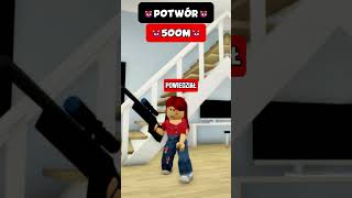 POTWORY ZAATAKOWAŁY SZKOŁĘ W ROBLOX😨👹 roblox [upl. by Amena]