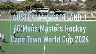 AUSTRALIA V SCOTLAND 65 MEN [upl. by Carothers]