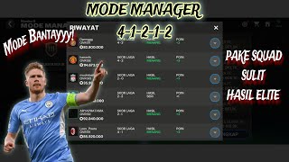 Tips Setting Taktik Terbaru 41212 Mode Manager Ea Sport Fc Mobile  Part 2 Menuju Fifa Champions [upl. by Mirabella293]