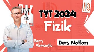 13 TYT Fizik  Basınç Soru Çözümü  Barış AKINCIOĞLU 2024 [upl. by Bounds]