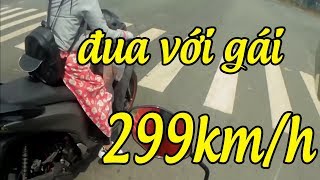 vlog 6 gái Bình Phước max speed 299kmh với sh150i  1stMrC vlogs [upl. by Carbrey]