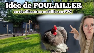 Idée de poulailler en PVC [upl. by Lewls1]