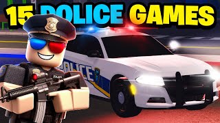 Top 15 Best Police Games On Roblox 2024 [upl. by Barney]