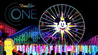 World of Color ONE 2024 at Disney California Adventure Park [upl. by Ylicec907]