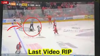 adam johnson injury video  ice hockey player adam [upl. by Ahsuatal184]